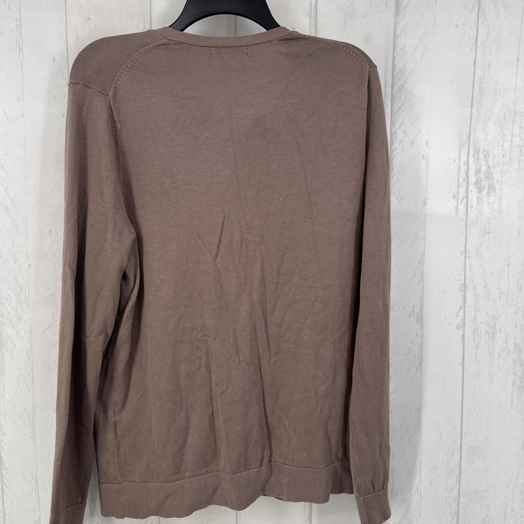 R59 L button front flo detail cardi