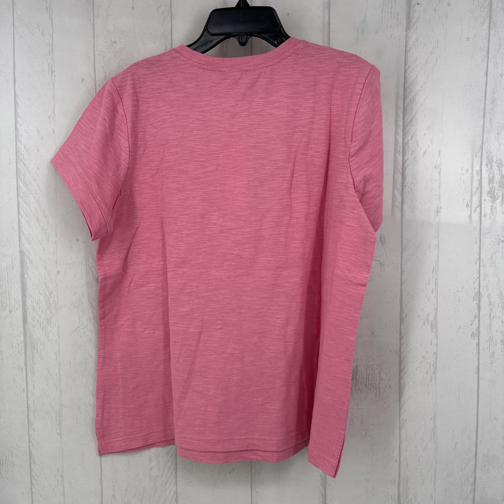 M quarter button down s/s tee