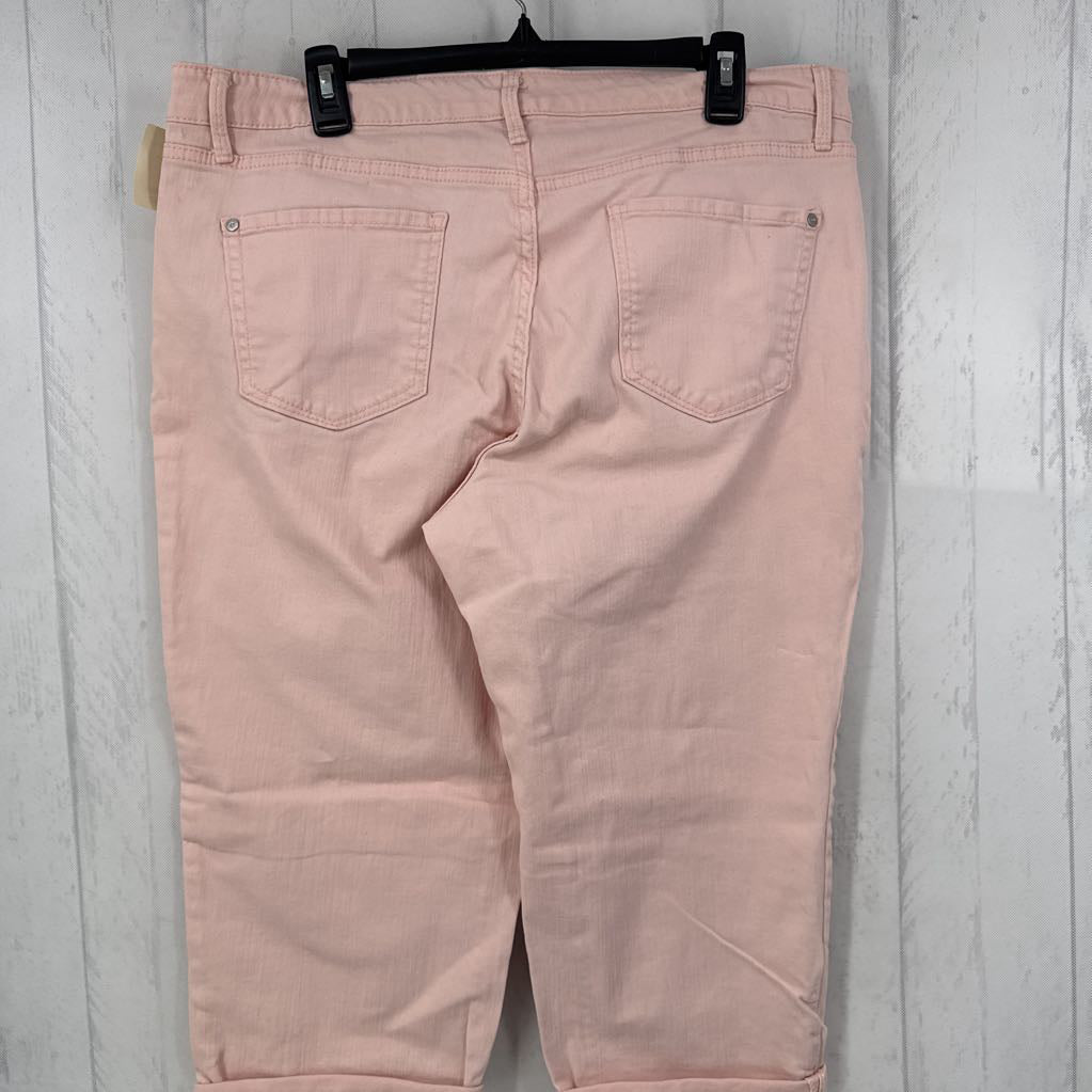 16 denim capris