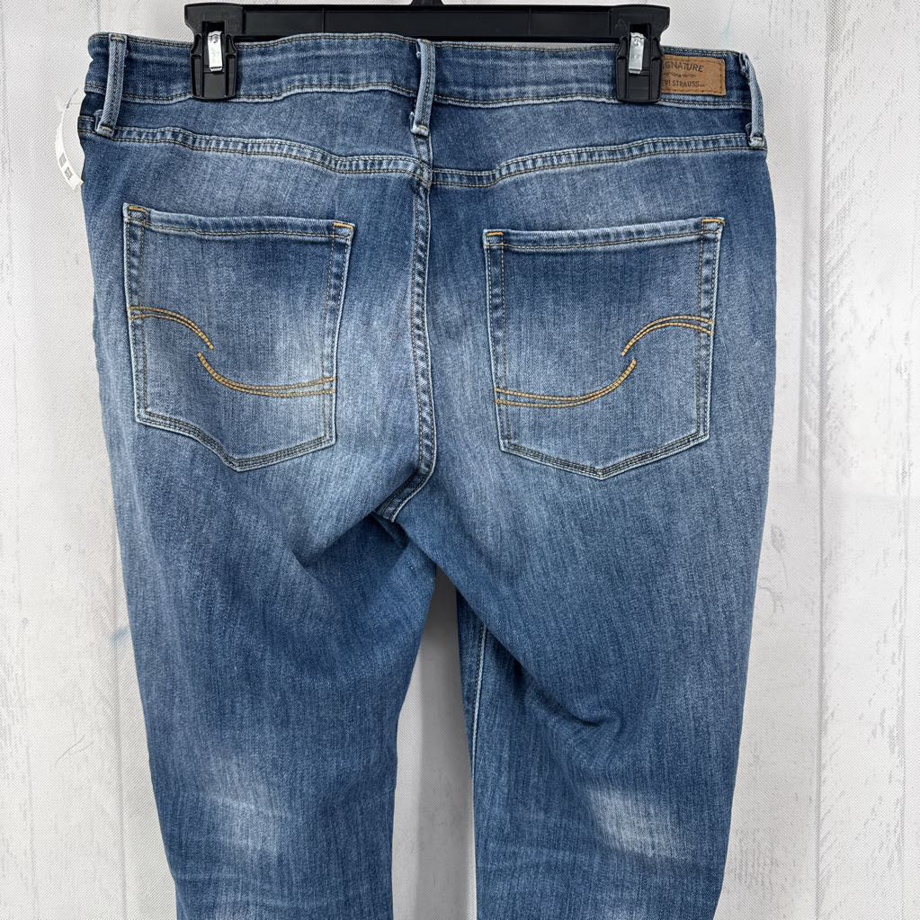 14 modern slim cuffed jean