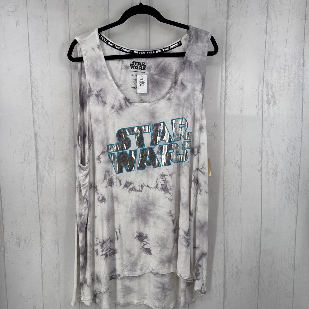 R35 3X tie-dye star wars tank