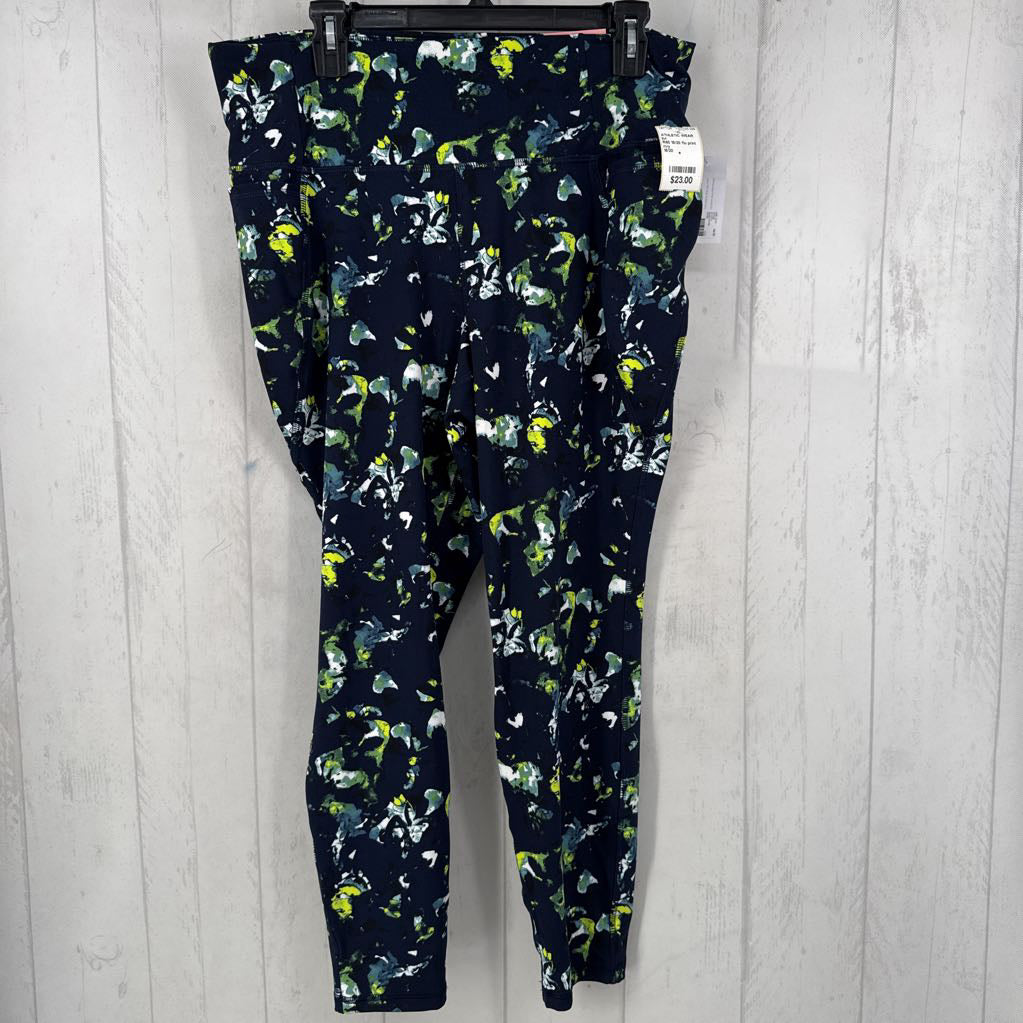 R60 18/20 flo print leggings