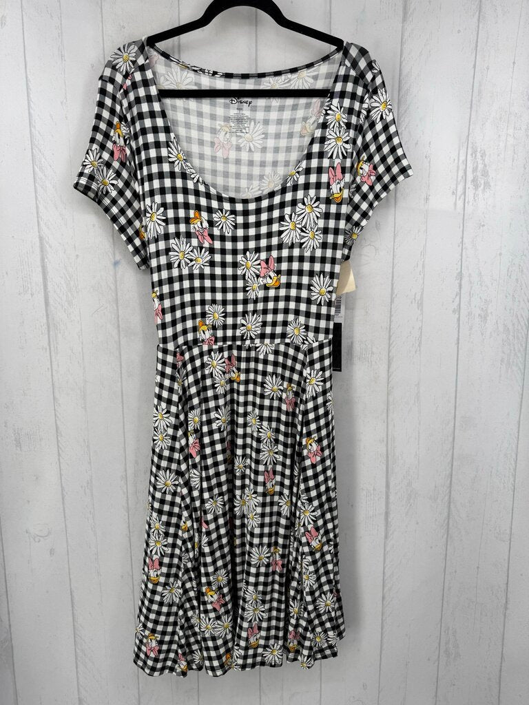 R65 2X daisy duck s/s dress