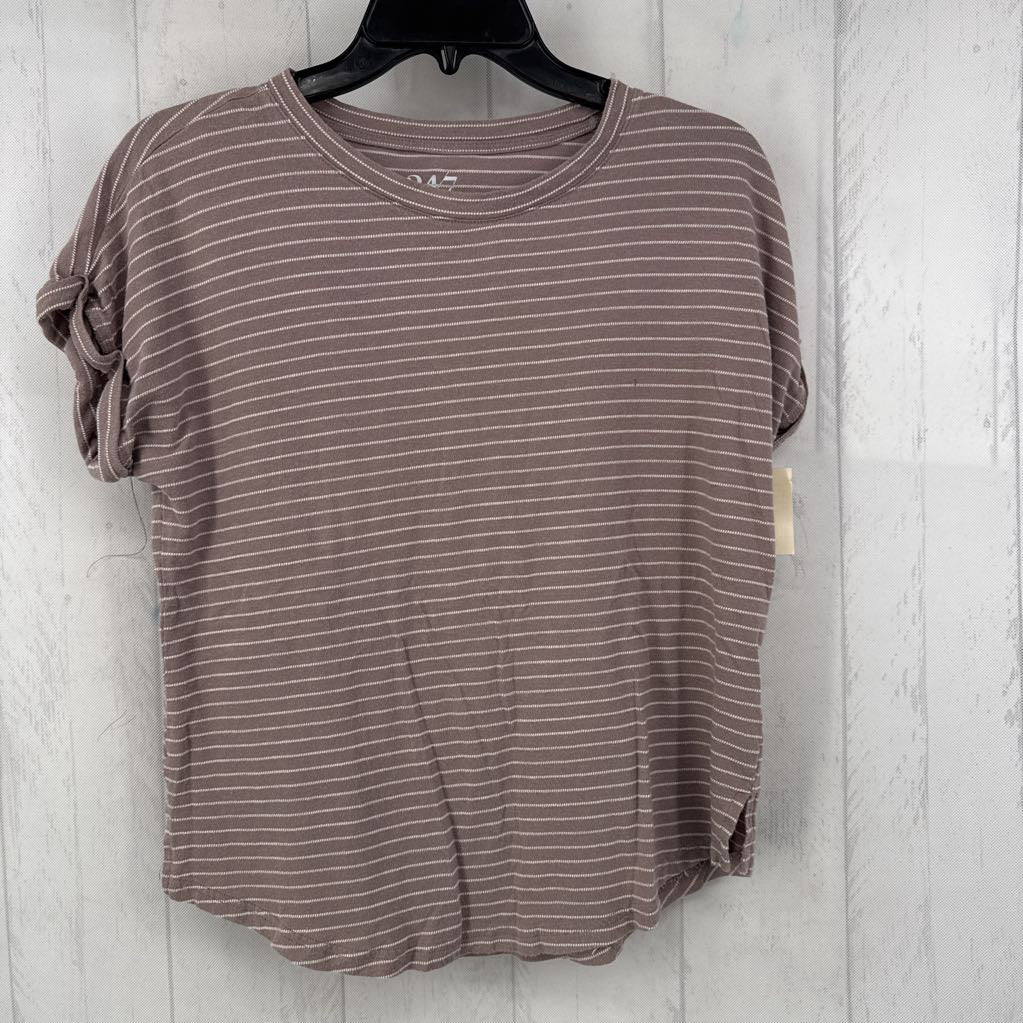 XS striped s/s tee