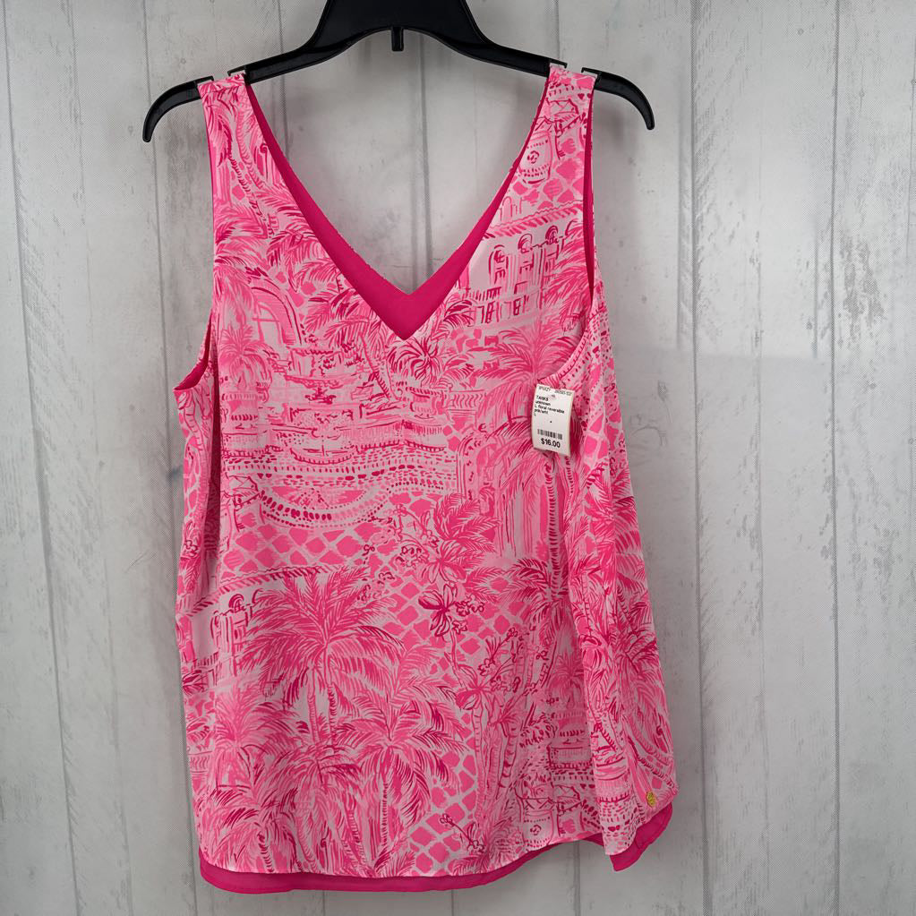 L floral reversible flowy tank