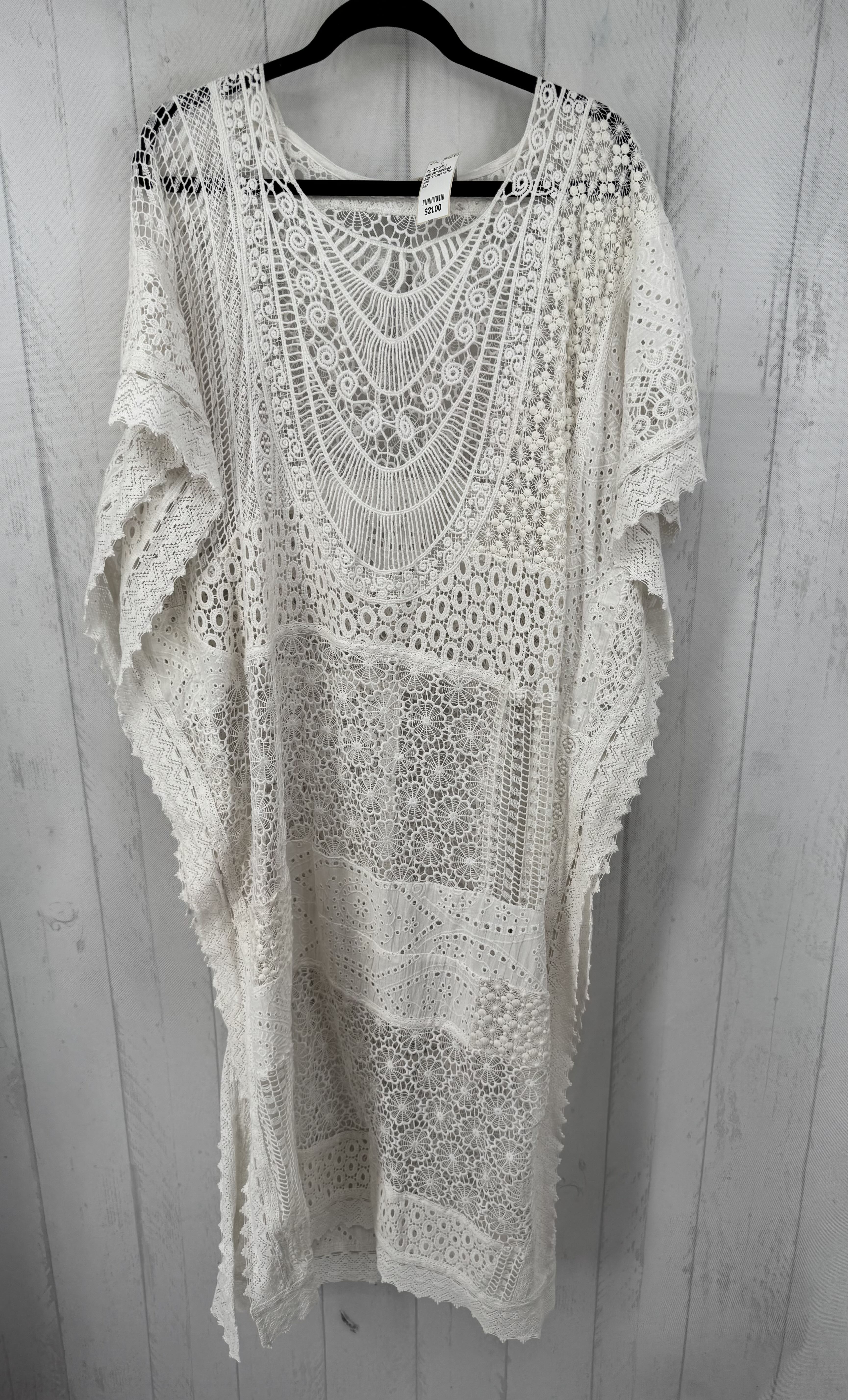 S/M crochet caftan