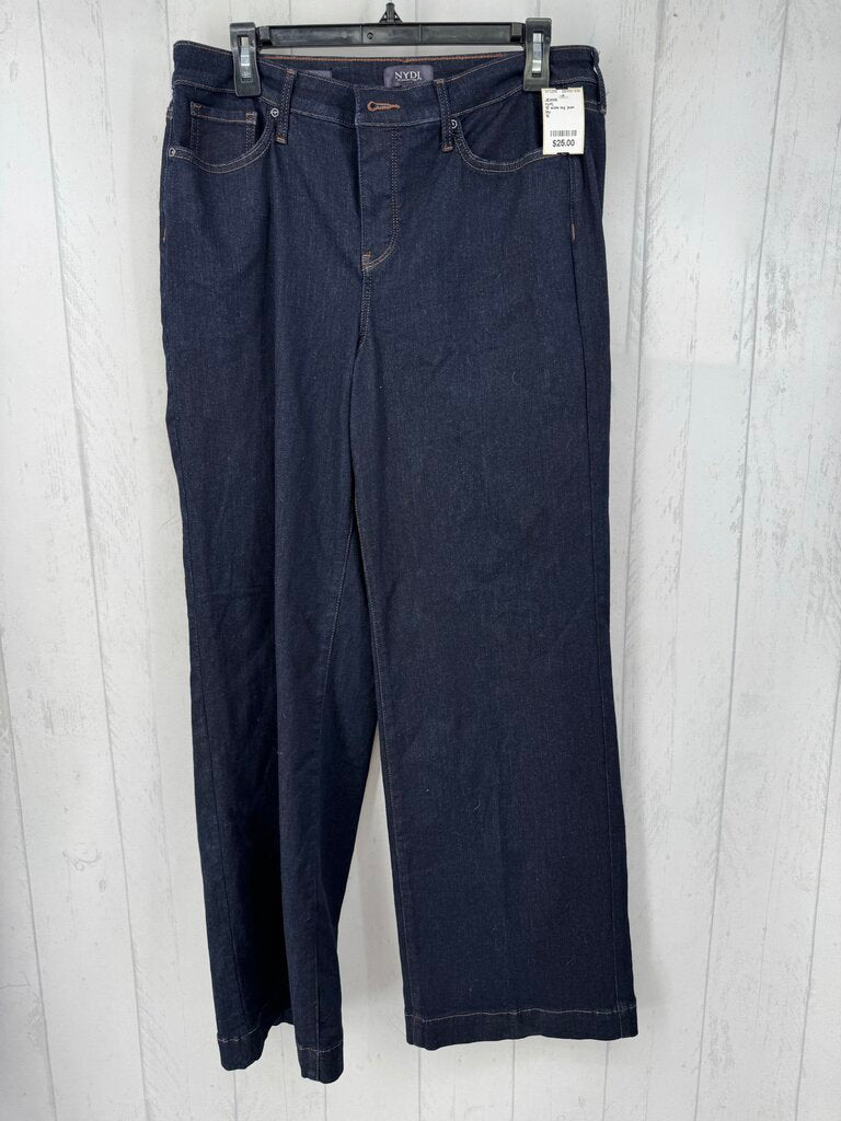10 wide leg jean