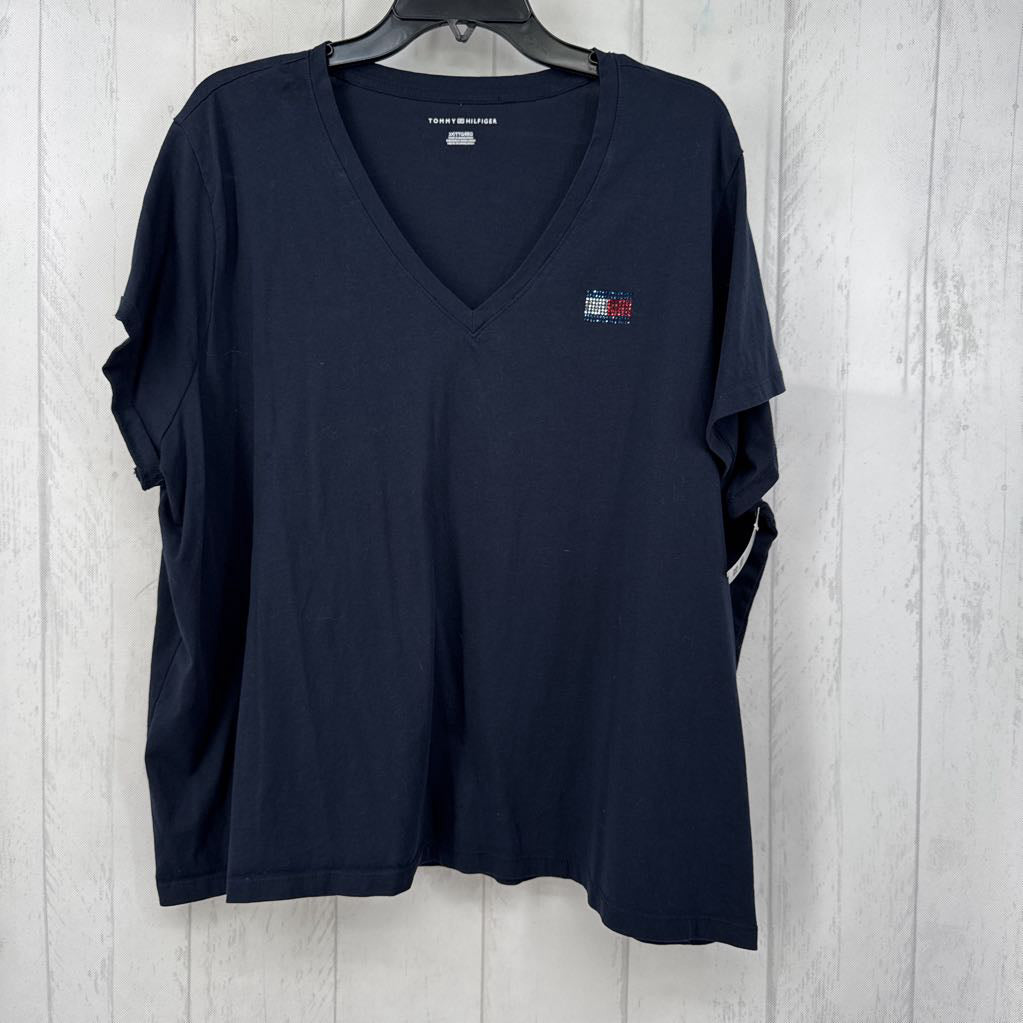2X v-neck s/s tee