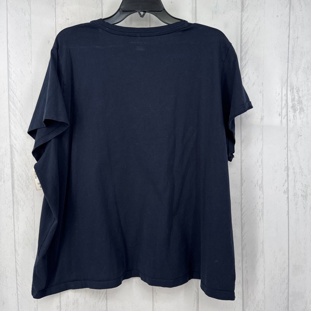 2X v-neck s/s tee