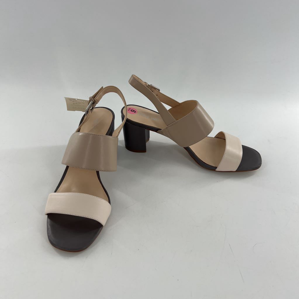 9 low heel ankle strap sandal