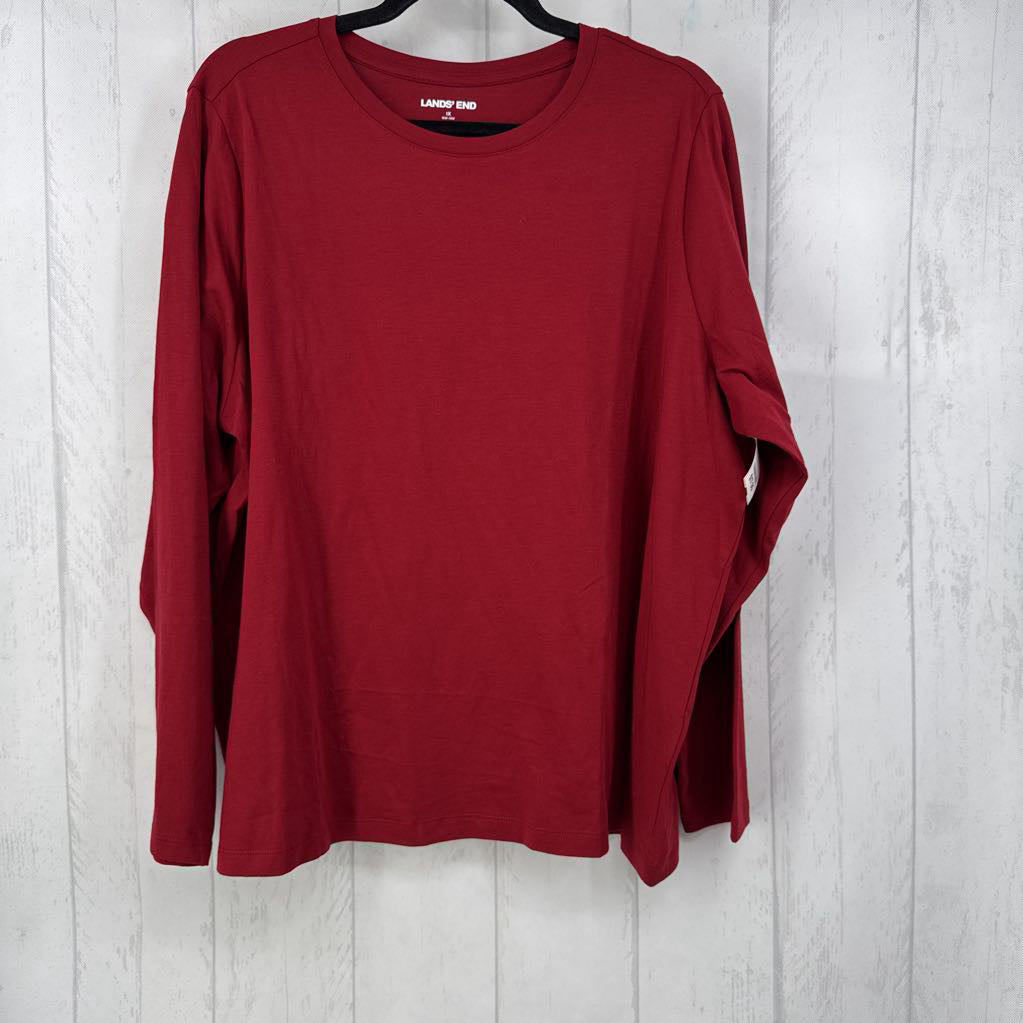 1X crewneck l/s tee