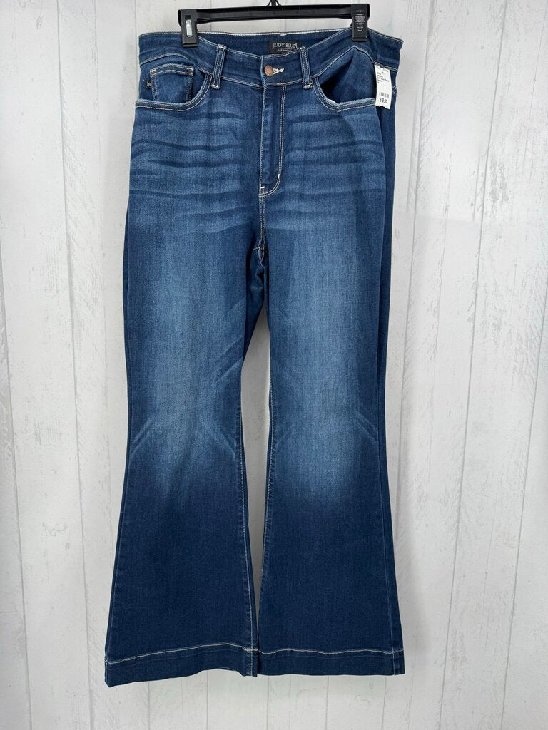 Dark Wash Flared Bootcut Jeans