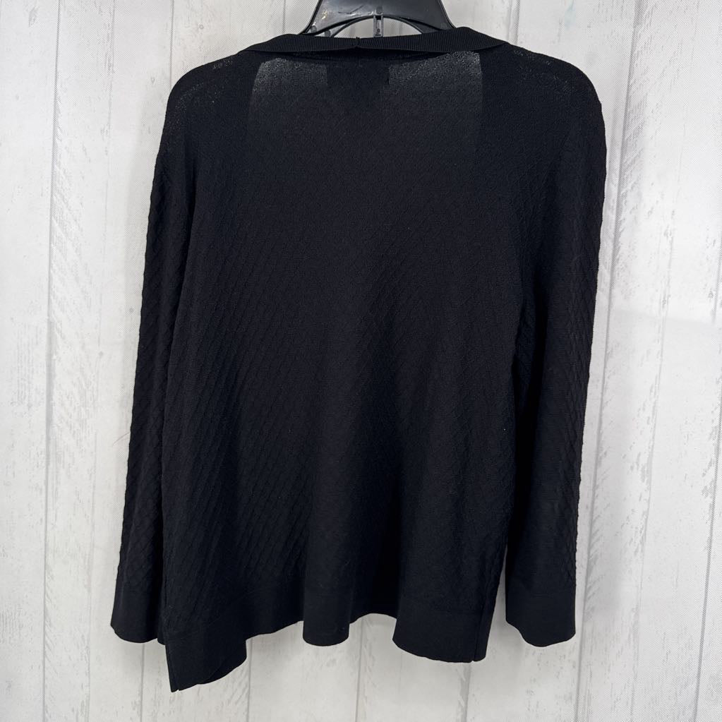 Open Front Fluid Drape Cardigan