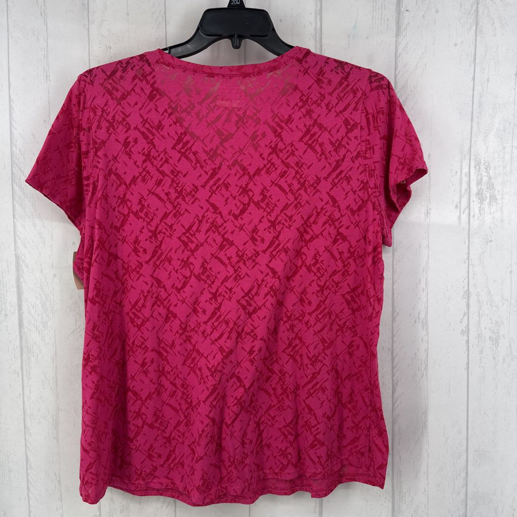 DryTek Burnout V-neck top