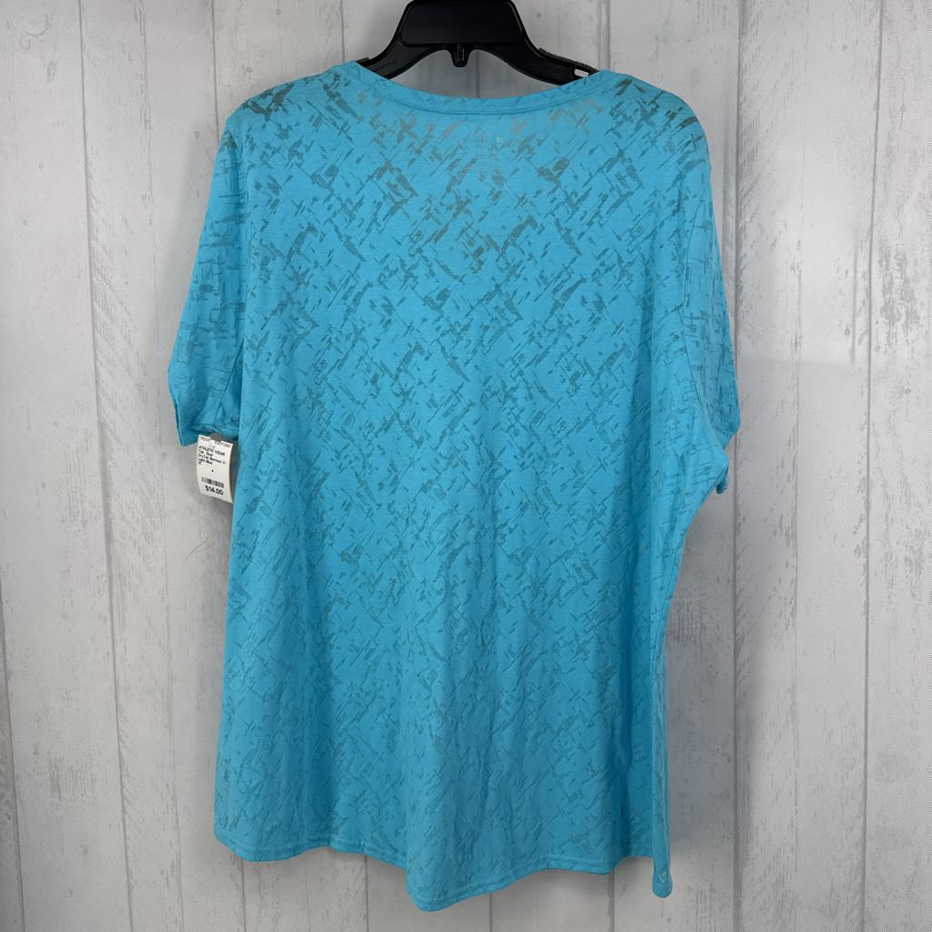 DryTek Burnout V-neck top