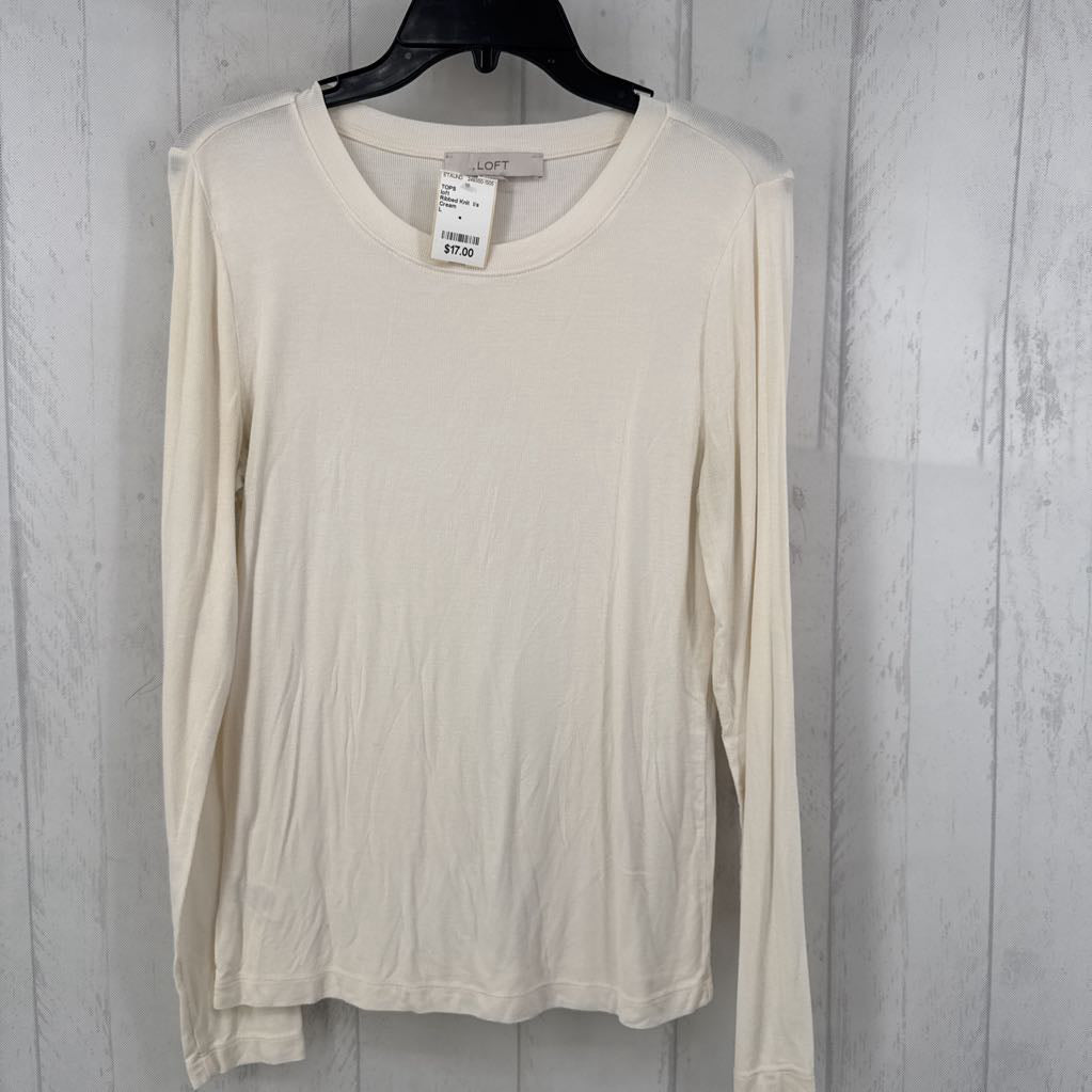 Ribbed Knit l/s