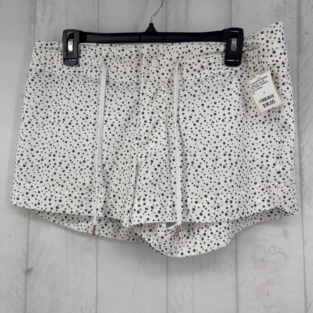 Dot Print Athletic Shorts