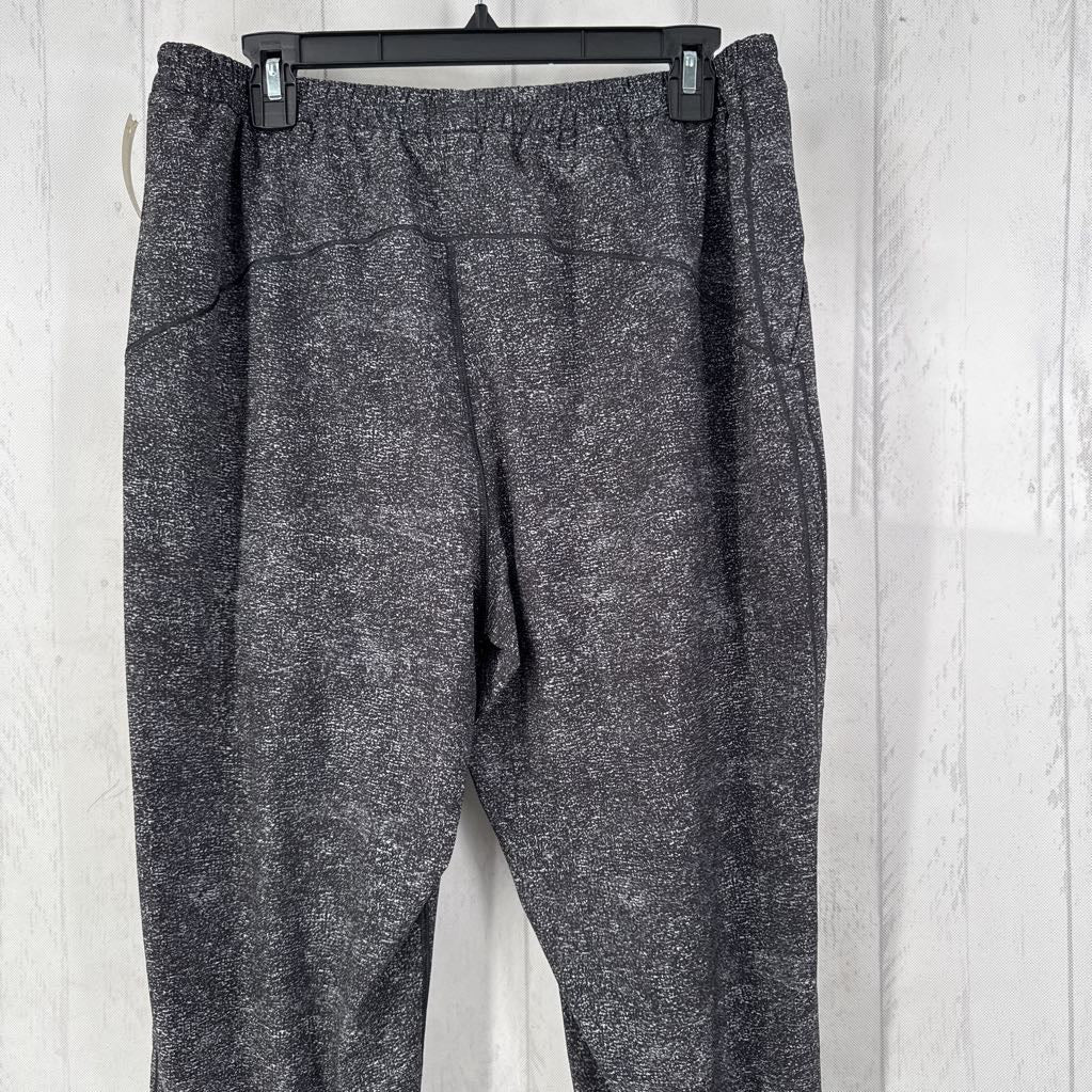 Heathered Black On the Fly Drawstring Pants