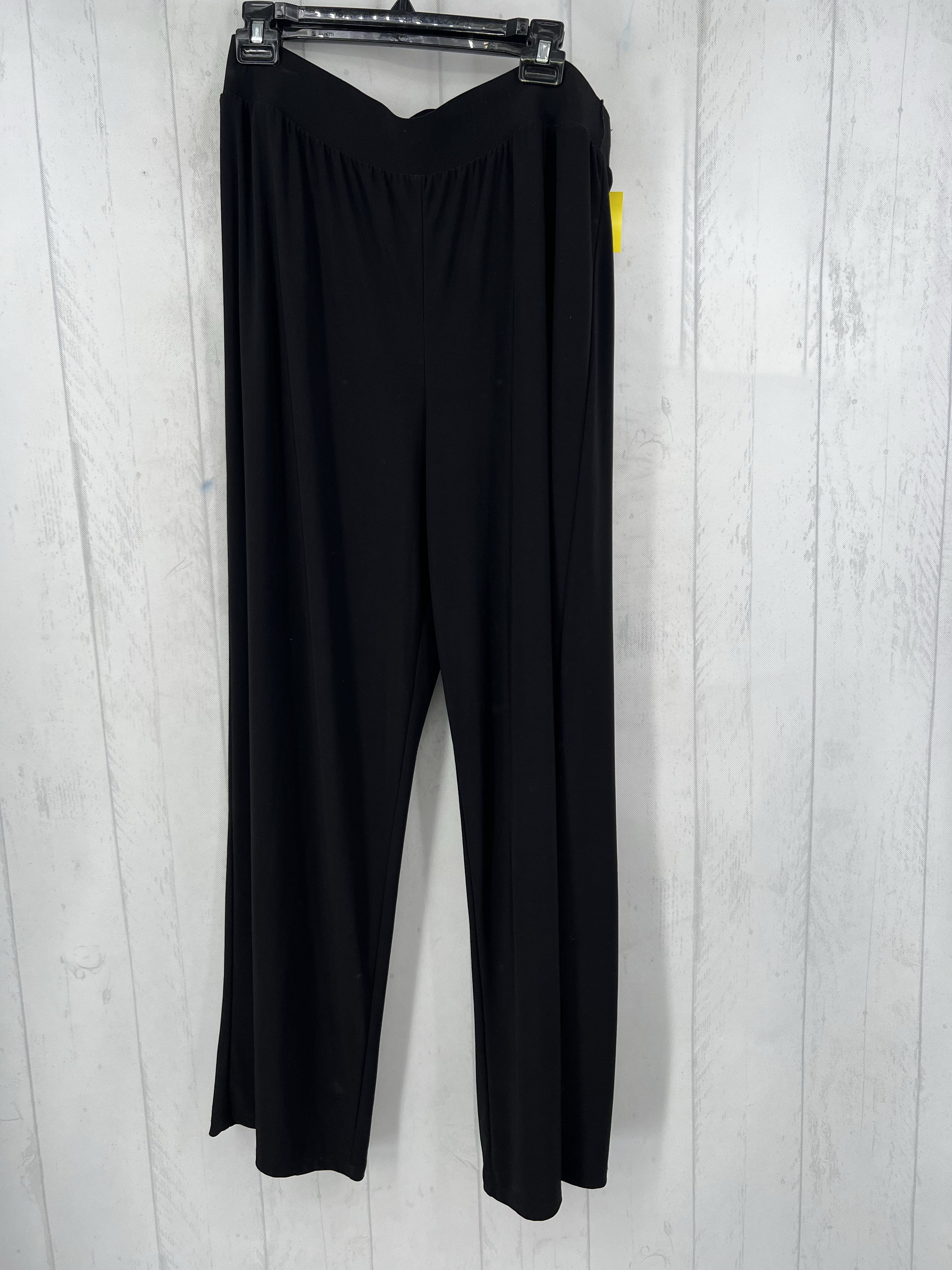 Elastic Waist Flowy Wide Leg Pants