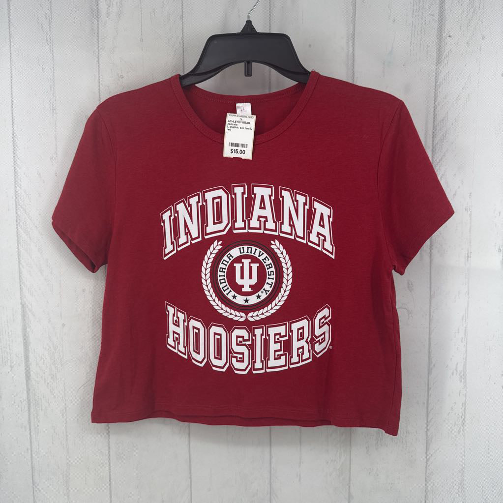 L graphic s/s tee-IU