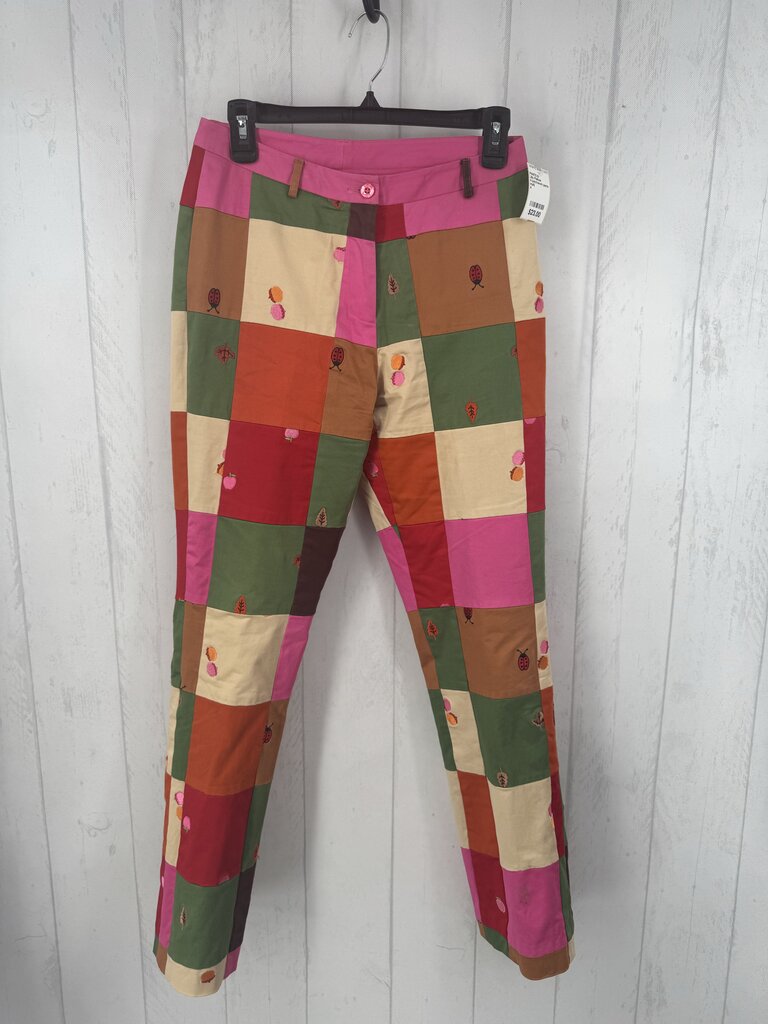 4 patchwork pants
