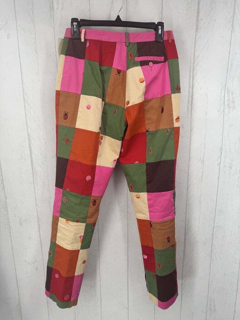 4 patchwork pants
