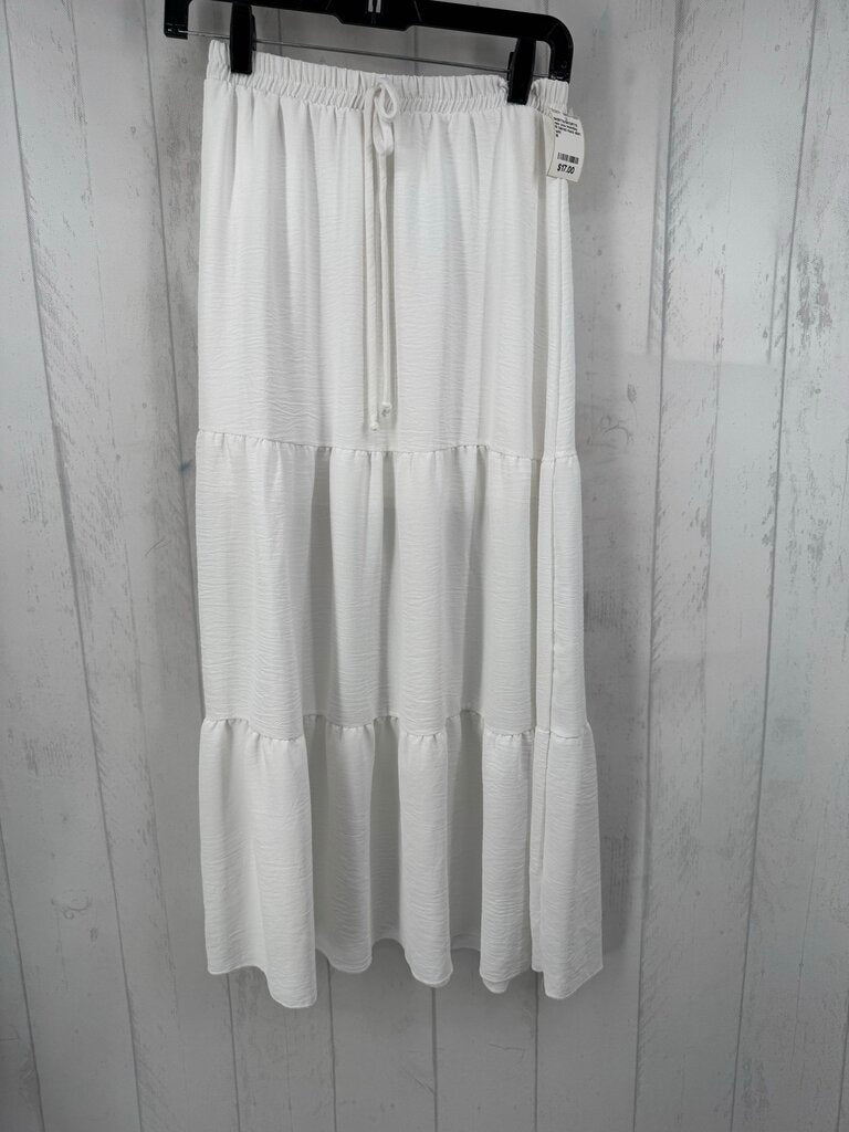 M tiered maxi skirt
