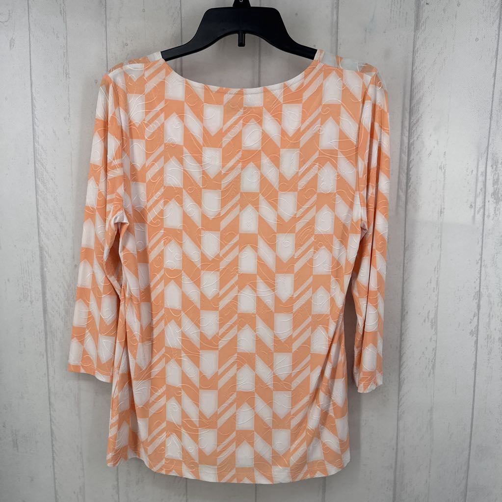 R40 M textured 3/4 slv top