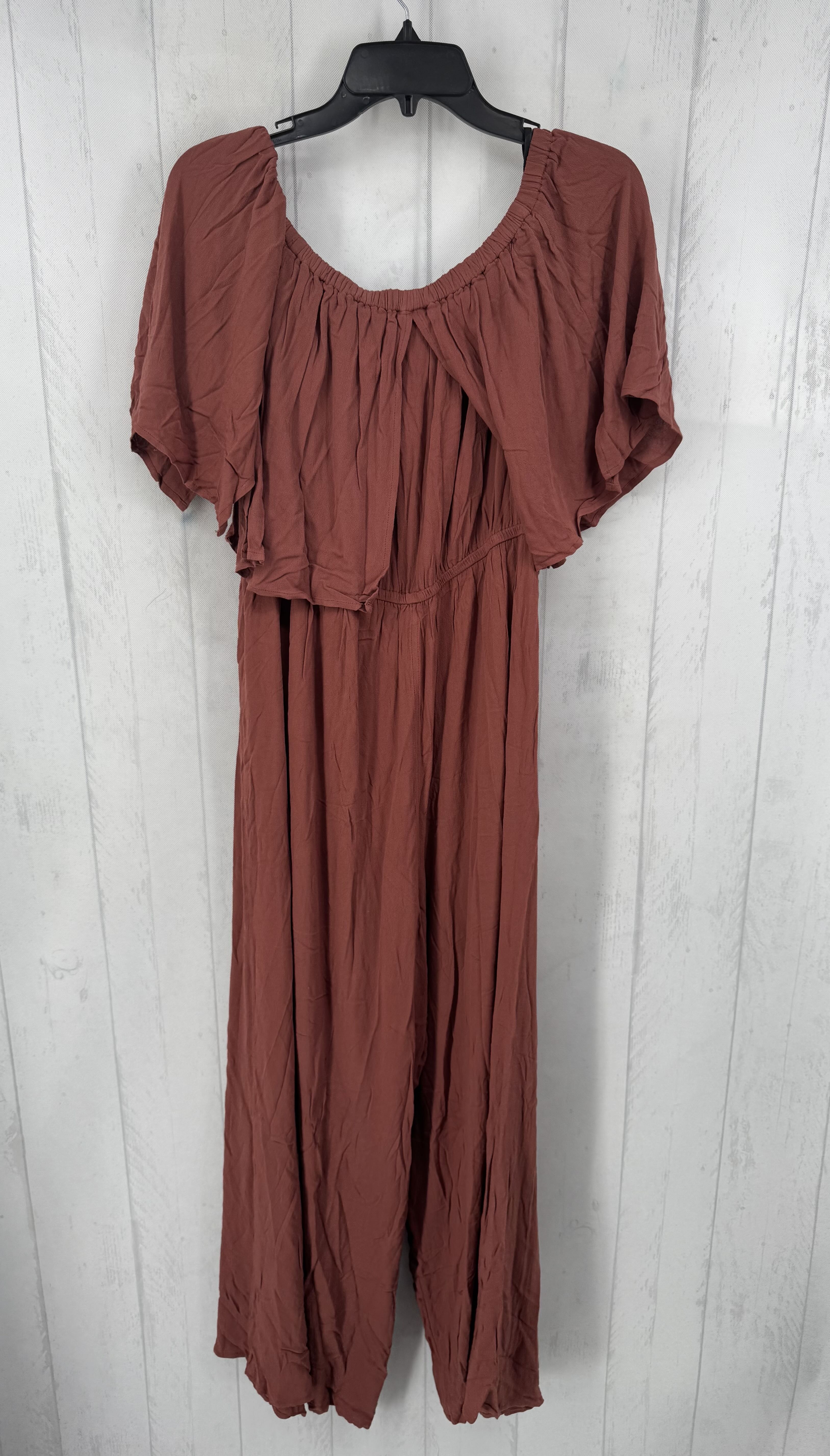 S/16 off the shoulder jumpsuit