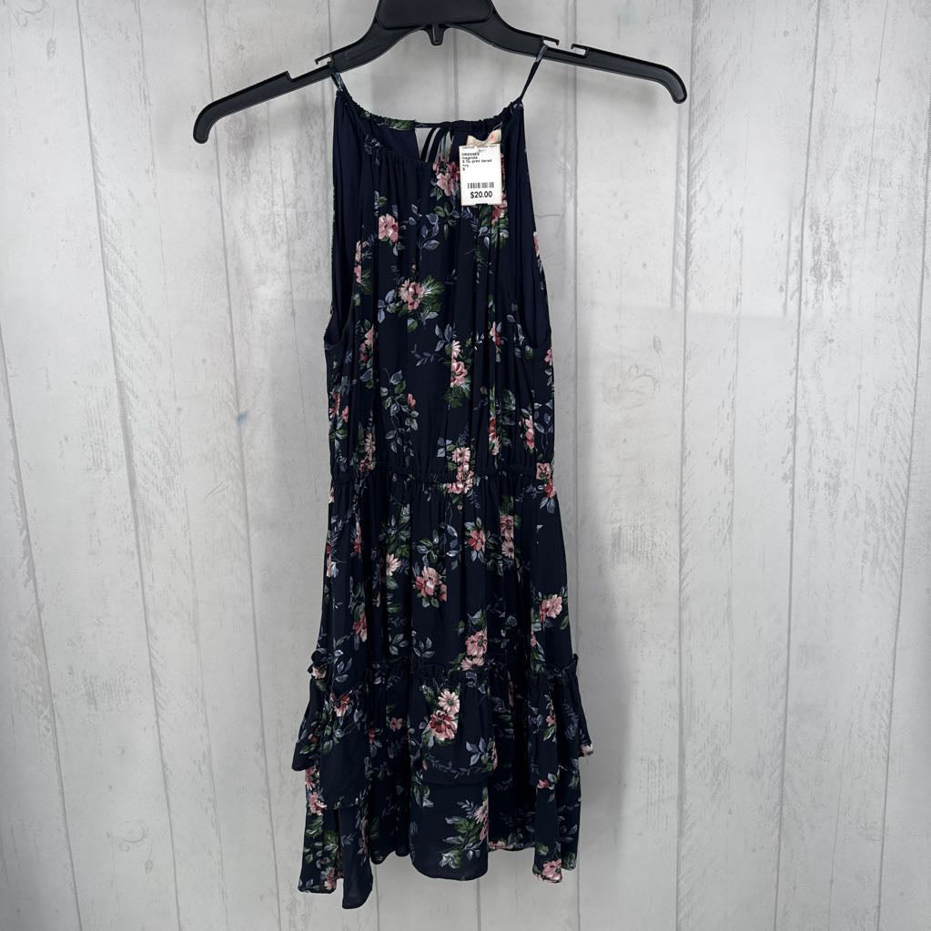 S flo print tiered sundress
