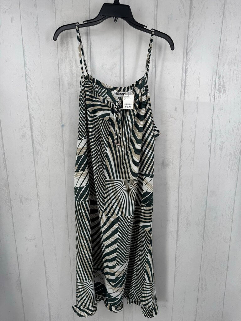 22 printed slvls dress
