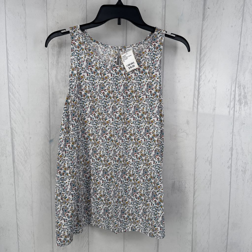 XL flo print flowy tank