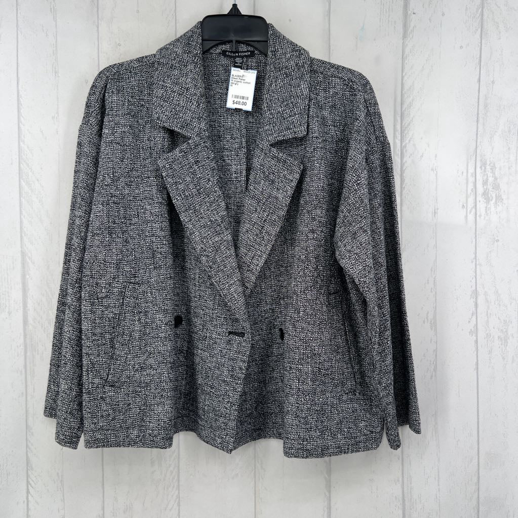 M organic cotton blazer