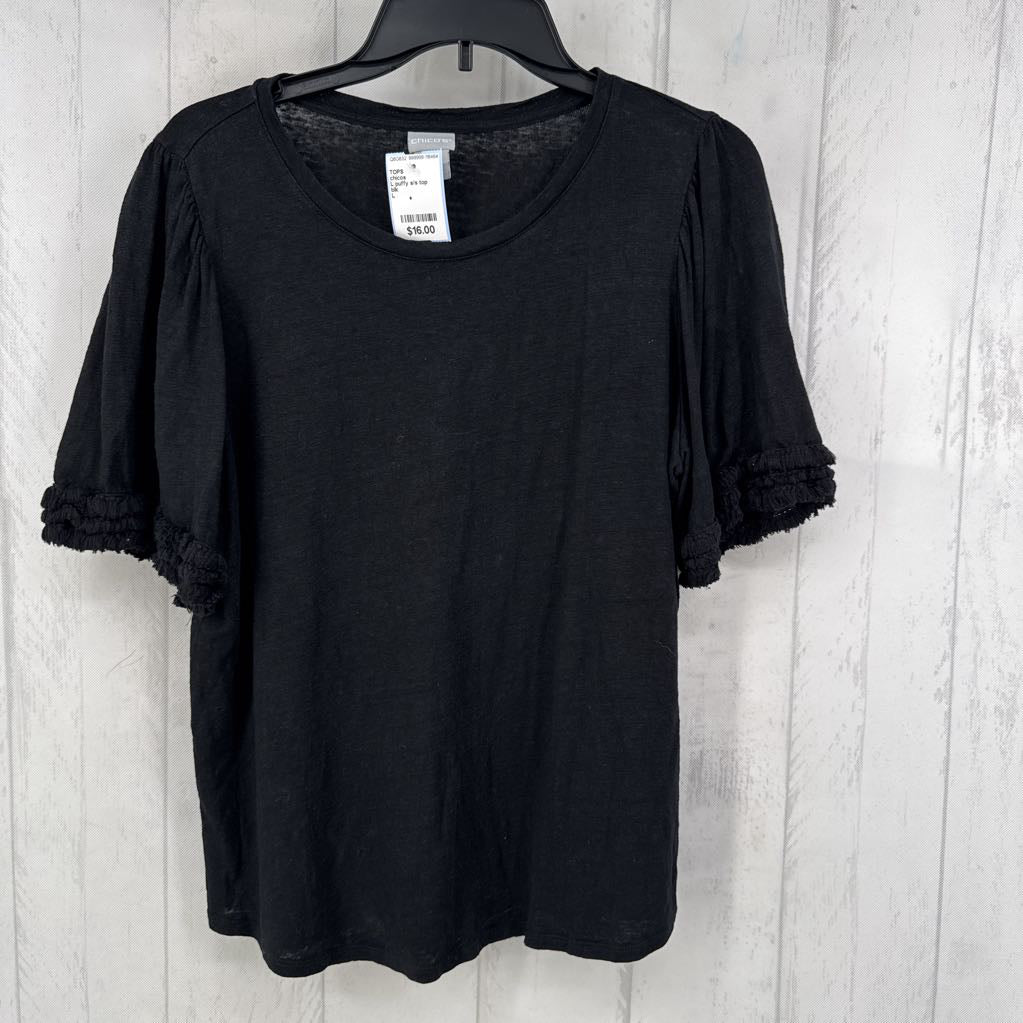 L puffy s/s top