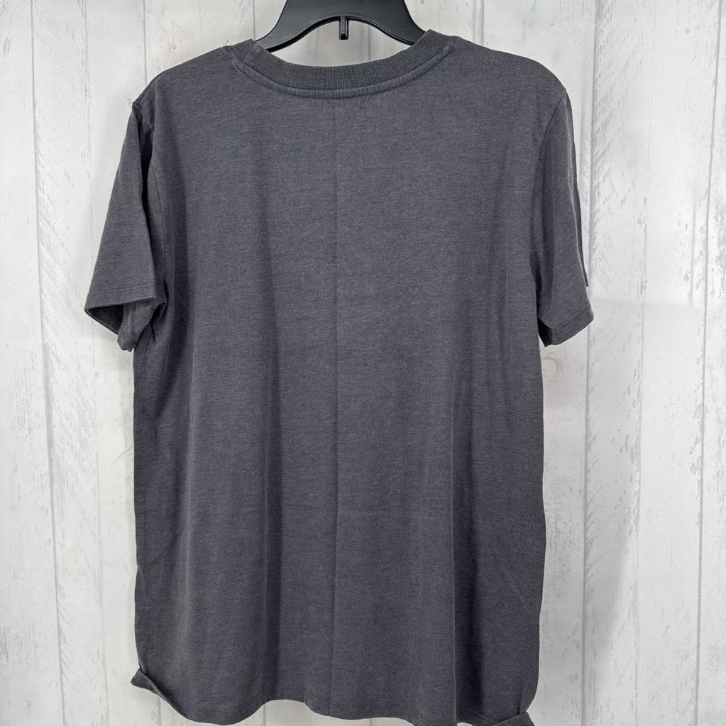 M s/s floral american flap t-shirt