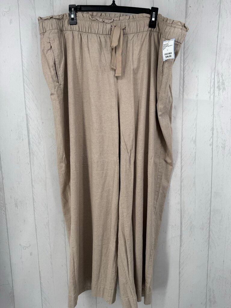 22 wide leg pull-on pants