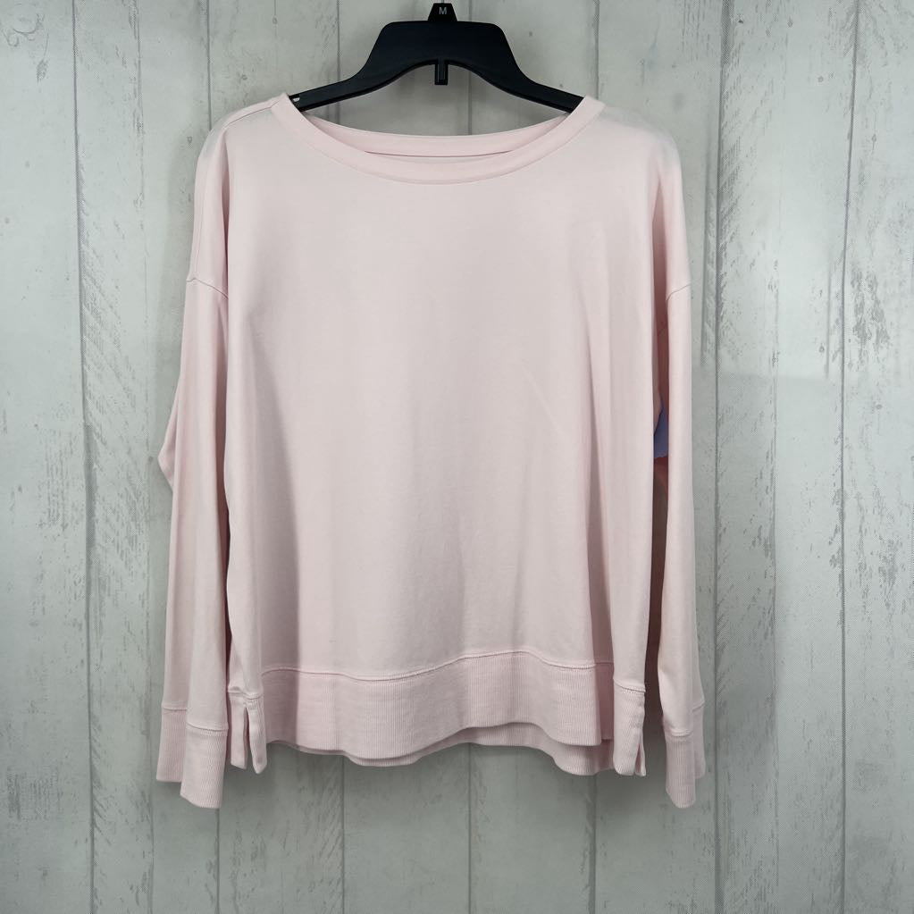 M boat neck l/s tee