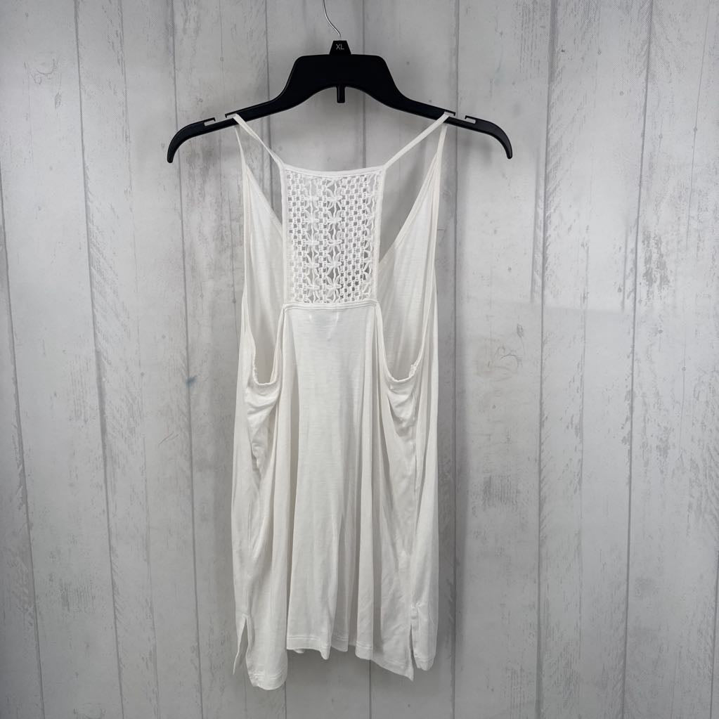 M racerback v-neck tank