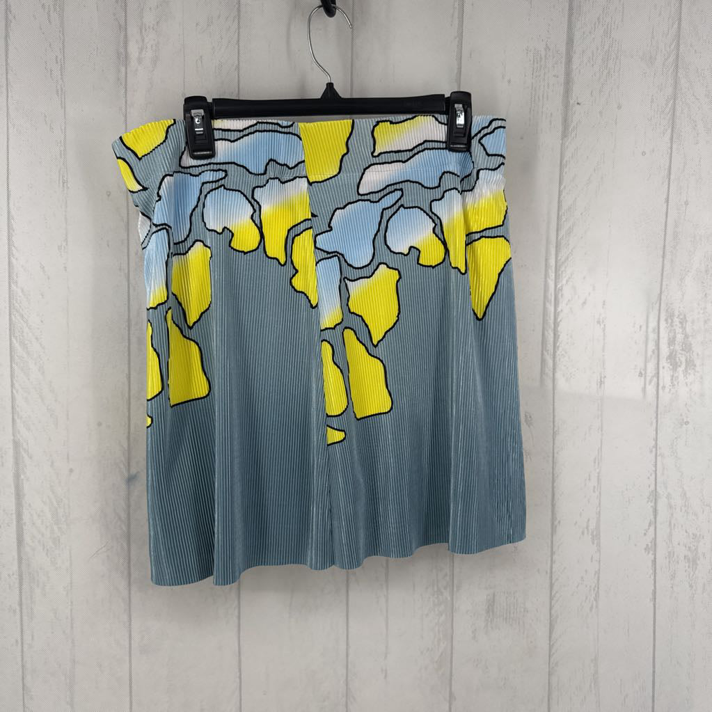 12 ribbed print skort