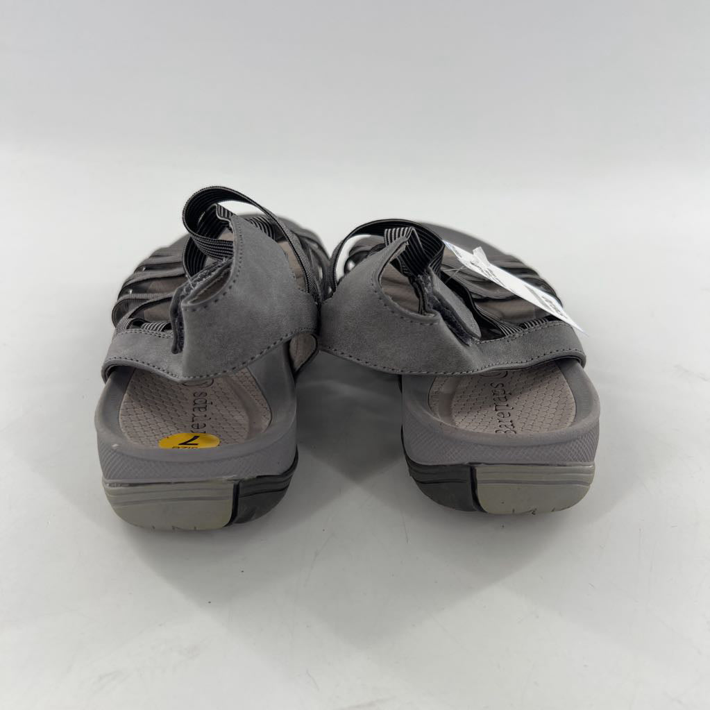 7 elastic strap sandal