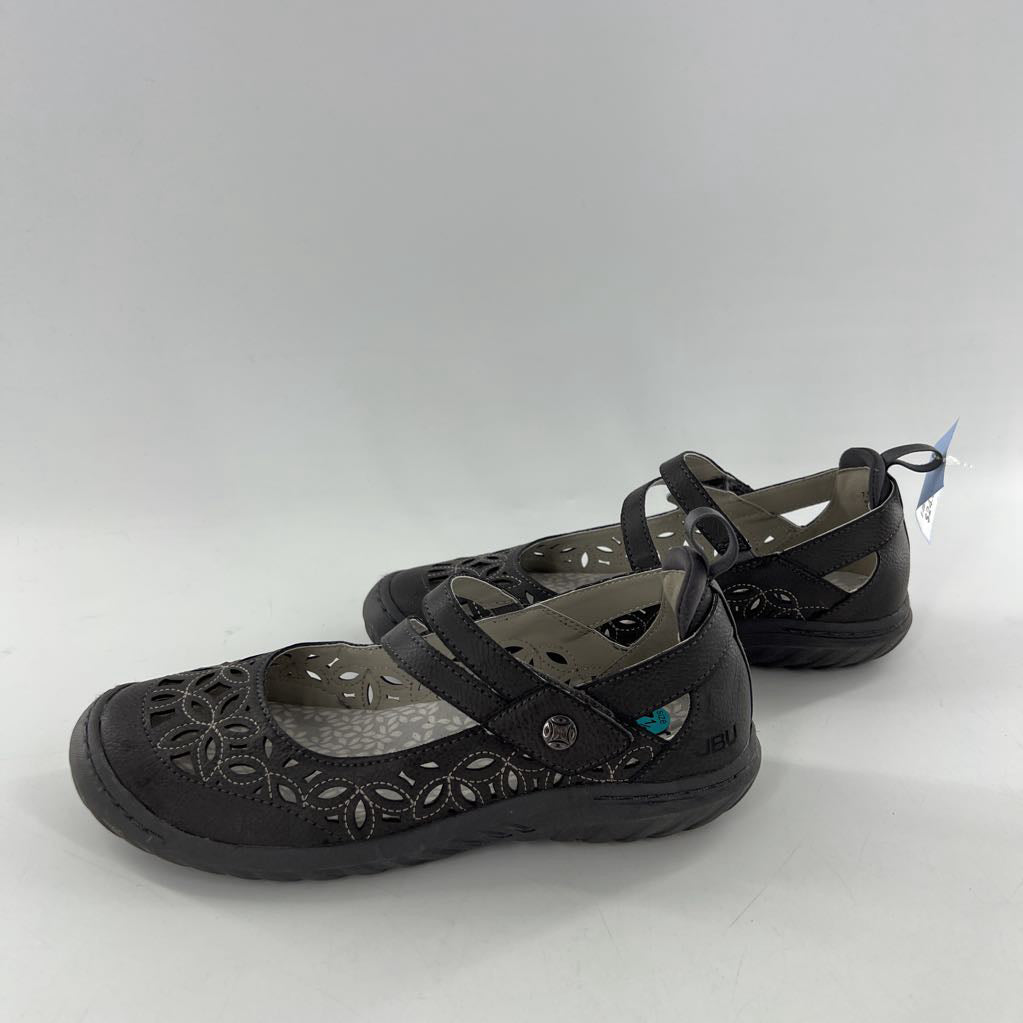 7.5 leather mary-jane sandal