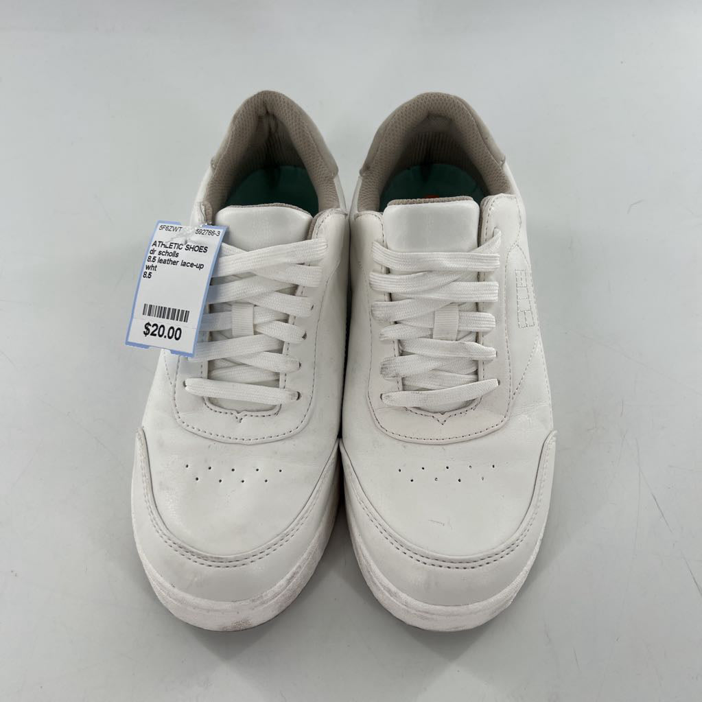8.5 leather lace-up sneaker