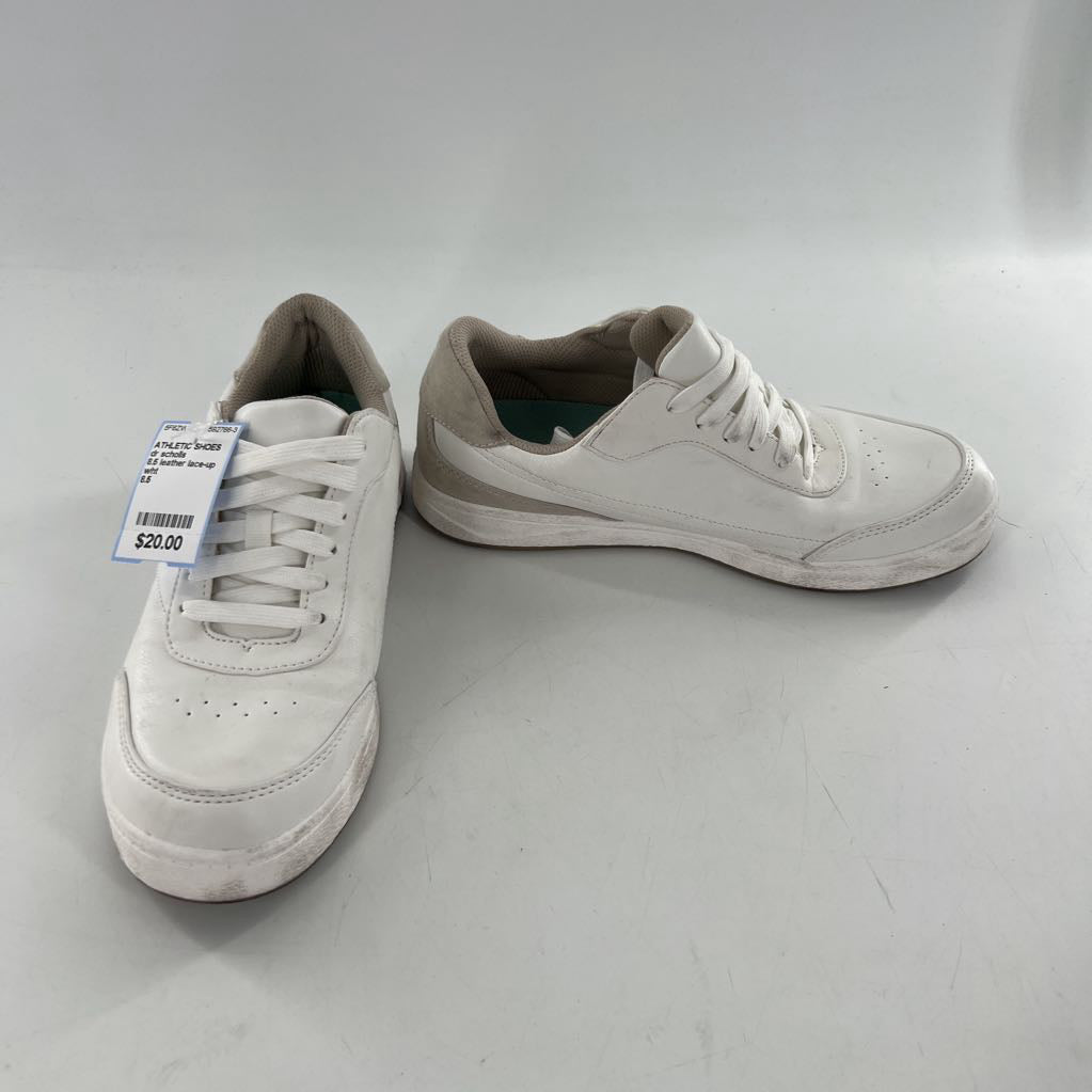 8.5 leather lace-up sneaker
