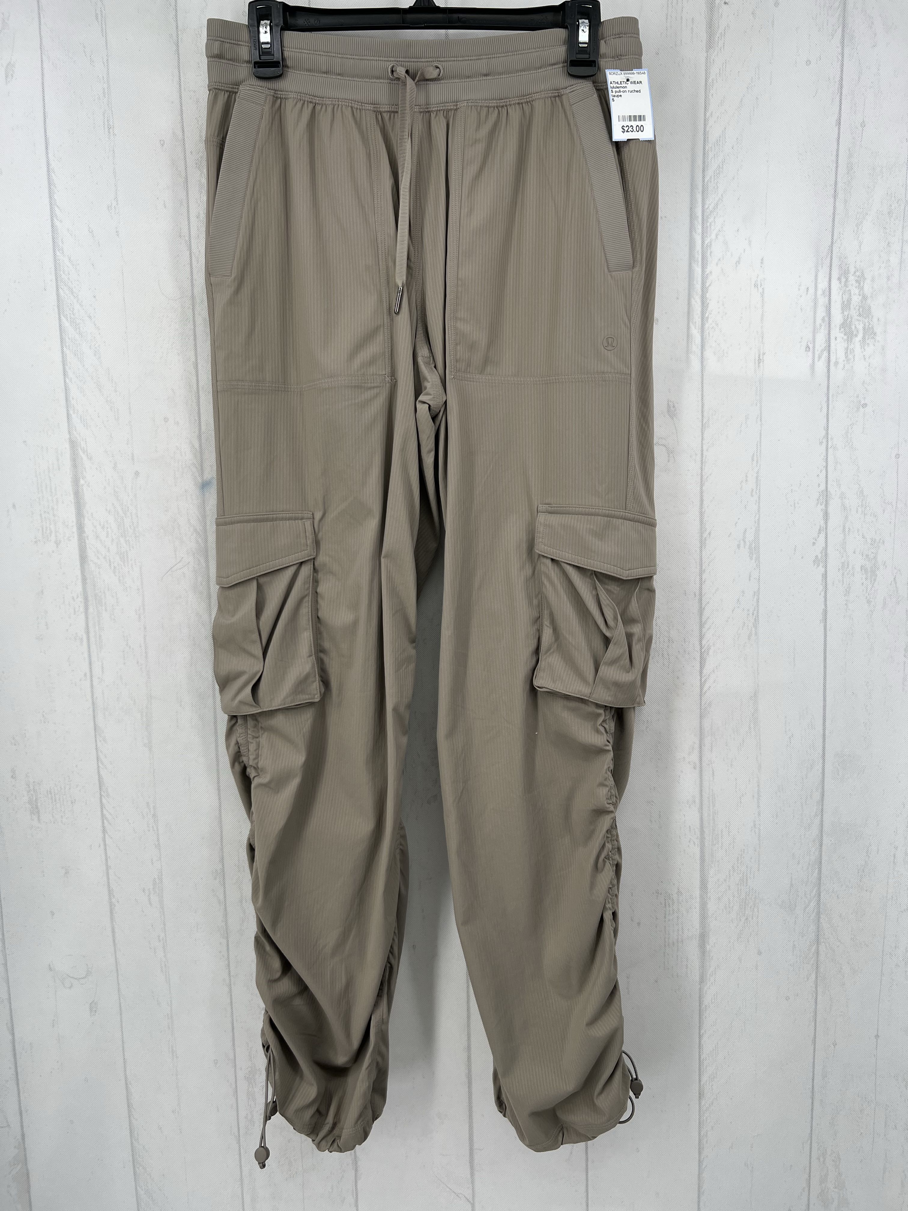 S pull-on ruched joggers