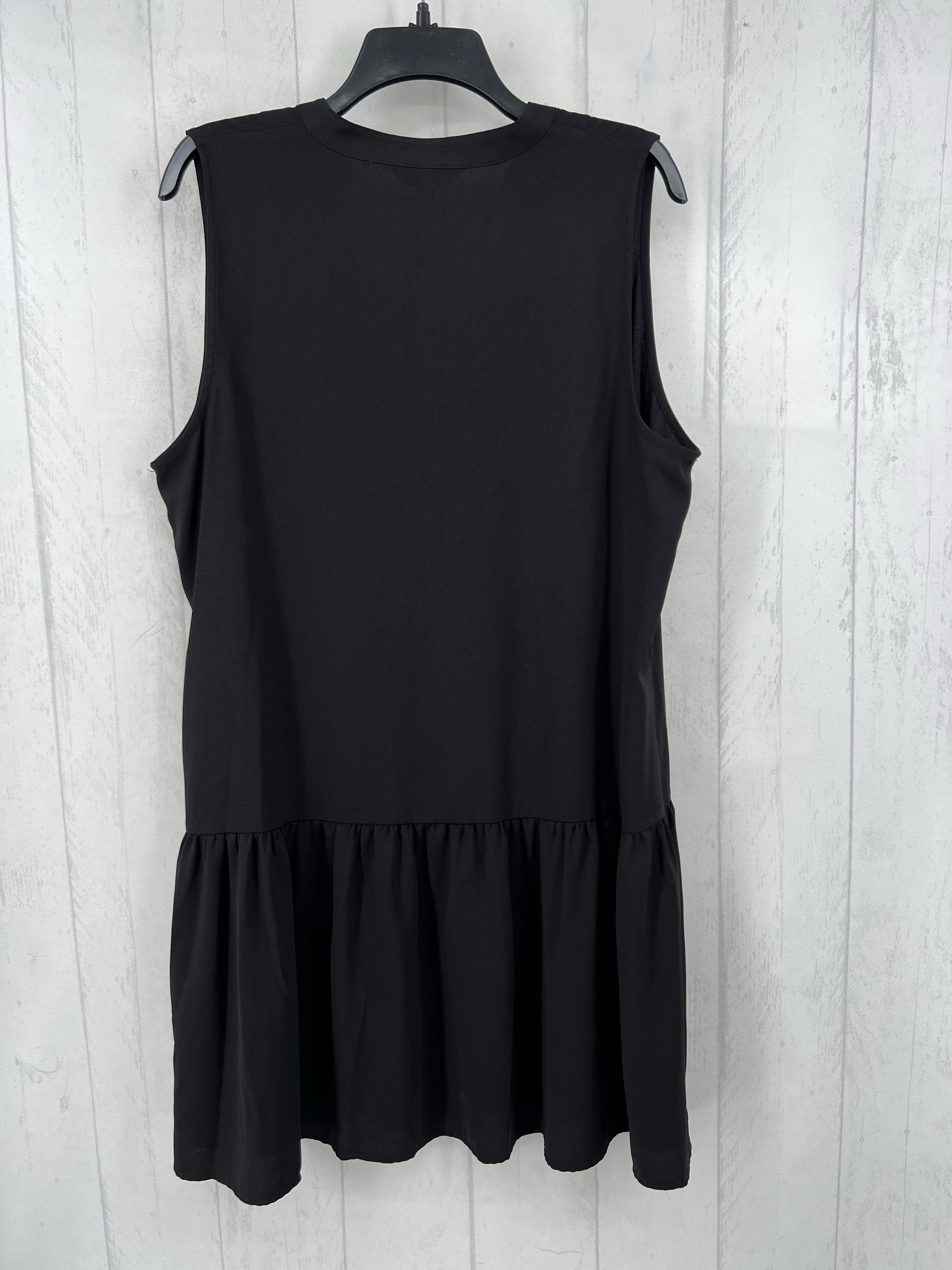 XL button down slvls dress