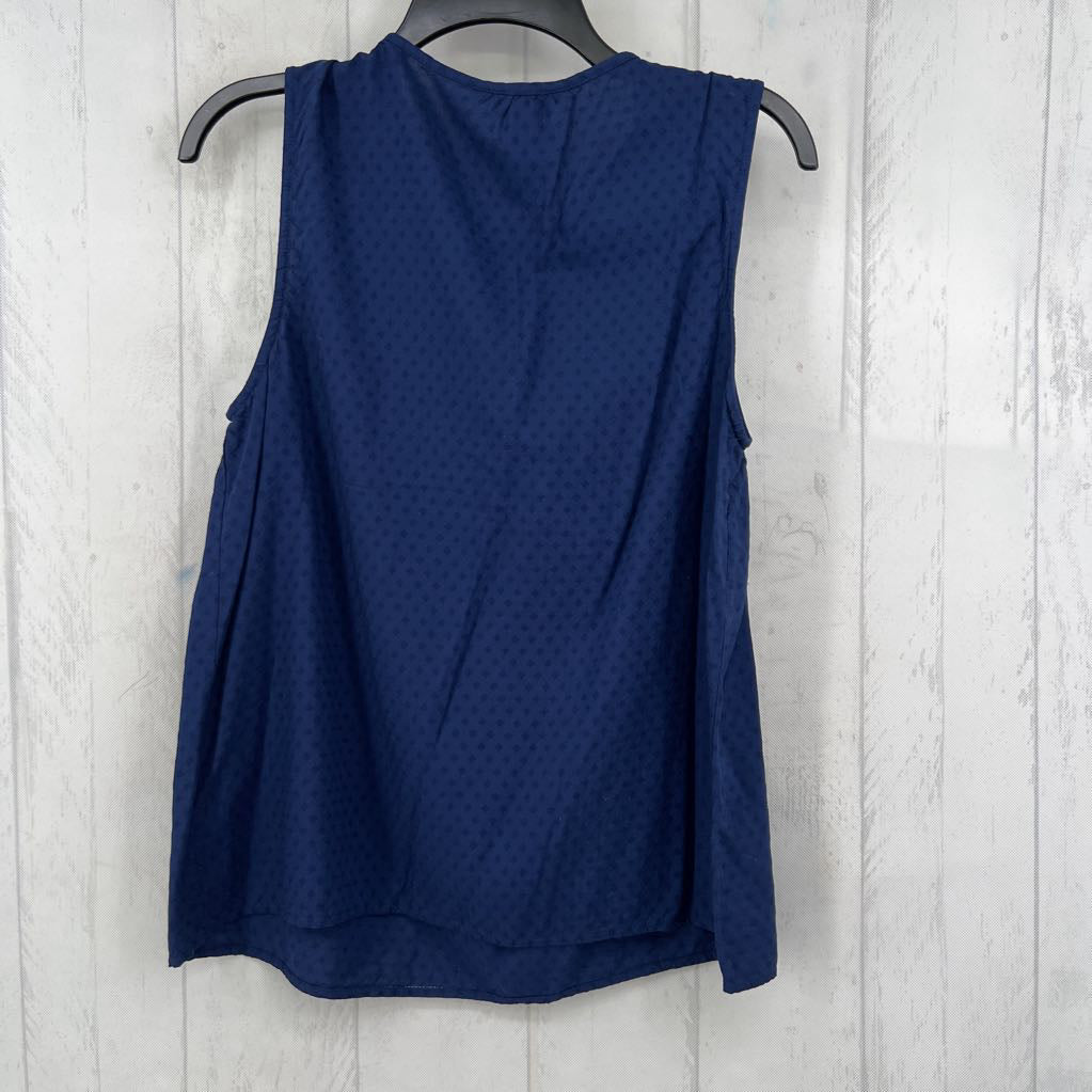 Mp smocked notch neck tank