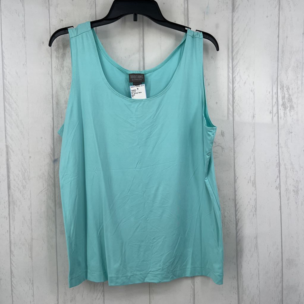 XL scoop neck basic tank