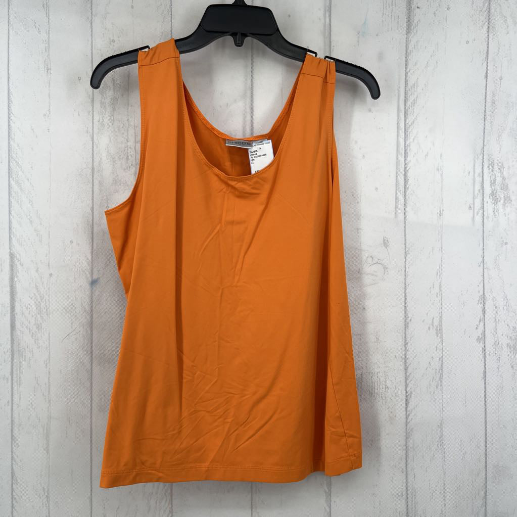 XL scoop neck basic tank