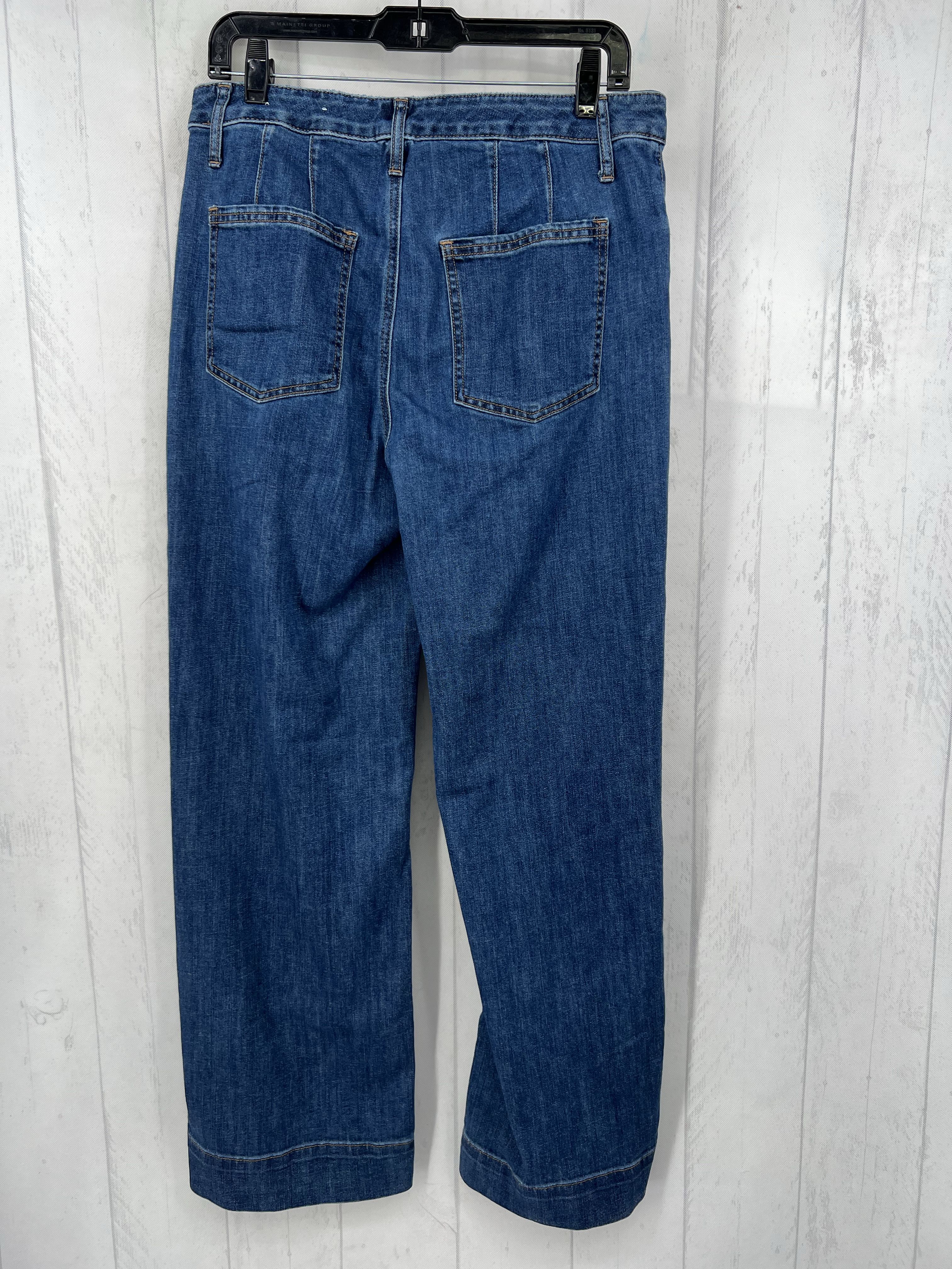 8 wide leg jean