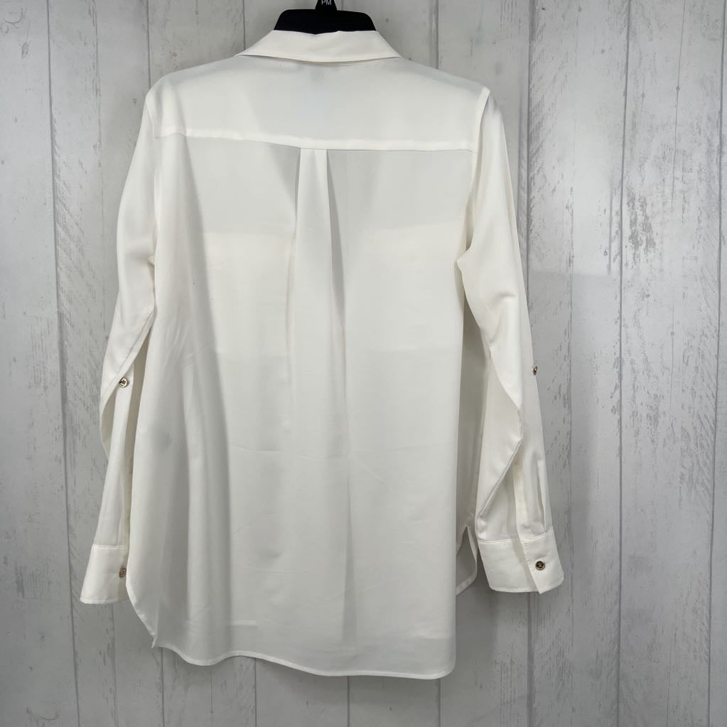 L button down l/s top